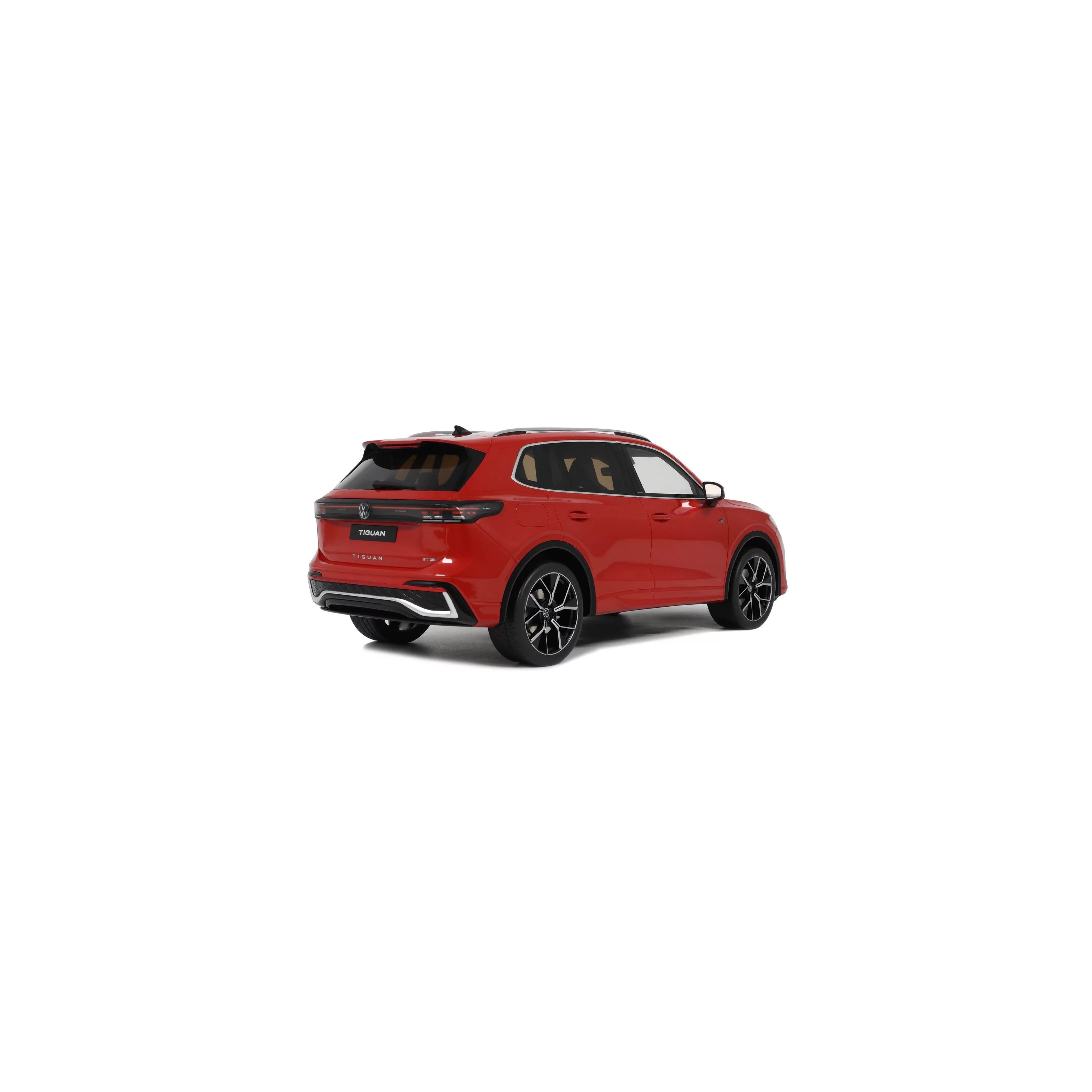 Otto Mobile 1:18 Volkswagen Tiguan e Tsi R-Line Persimmon Red Metallic LB3B 2024 - Limited Edition Resin Model