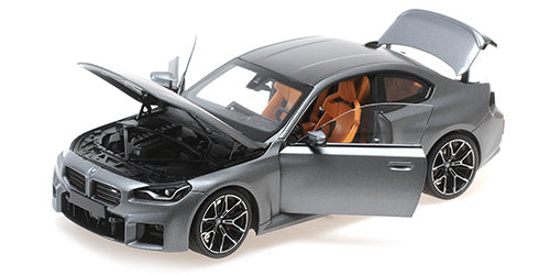 Minichamps 1:18 M2 (G87) Matt Grey Metallic 2023 - Diecast Model