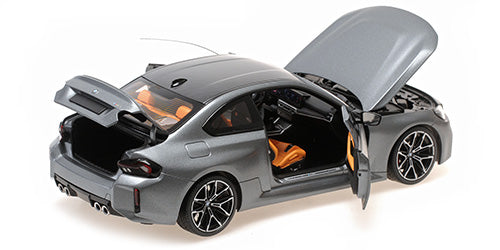 Minichamps 1:18 M2 (G87) Matt Grey Metallic 2023 - Diecast Model