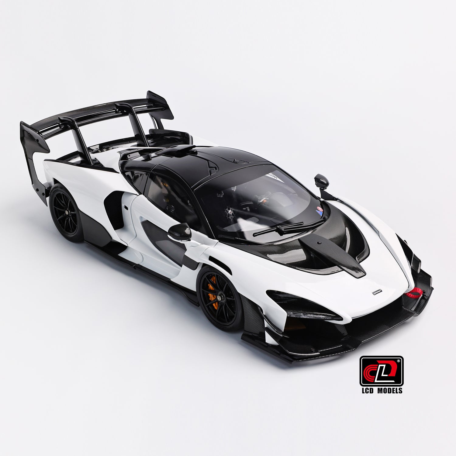 LCD 1:18 - McLaren Senna GTR (White) - Diecast Model Car