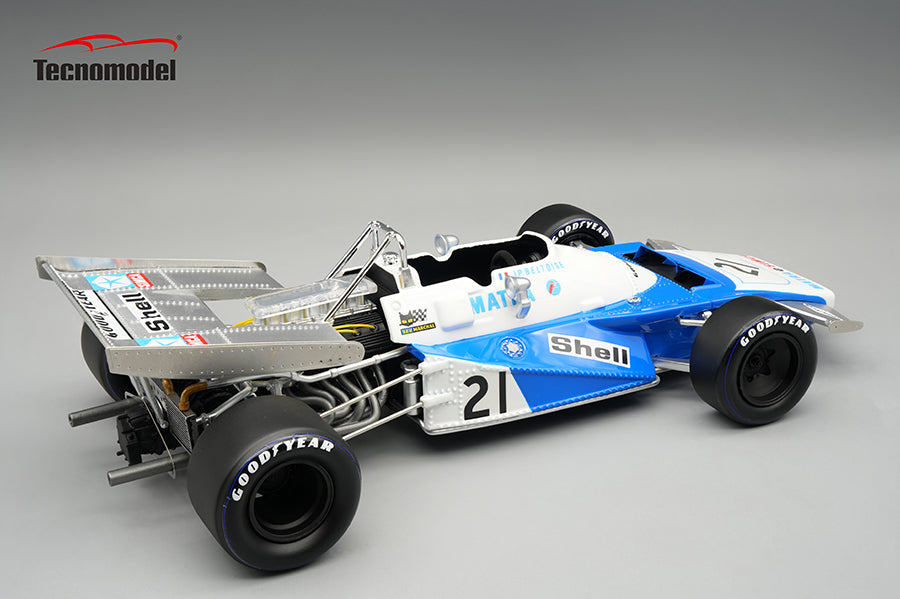 Tecnomodel 1:18 Matra MS120B No.21 Monaco GP 1971 Jean-Pierre Beltoise - Limited Edition - Resin Model Car