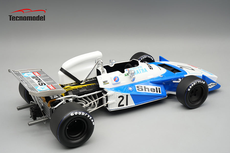 Tecnomodel 1:18 Matra MS120B No.21 Dutch GP 1971 Jean-Pierre Beltoise - Limited Edition - Resin Model Car
