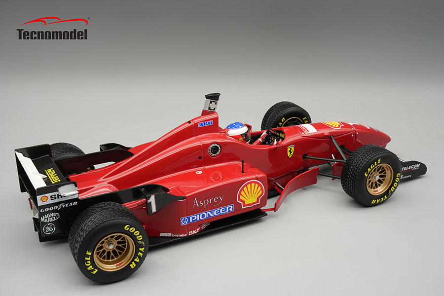 Tecnomodel - 1:18 Ferrari F310 No.1 Michael Schumacher Spain GP 1996 Wet Tyres - Limited Edition Resin Model With Driver