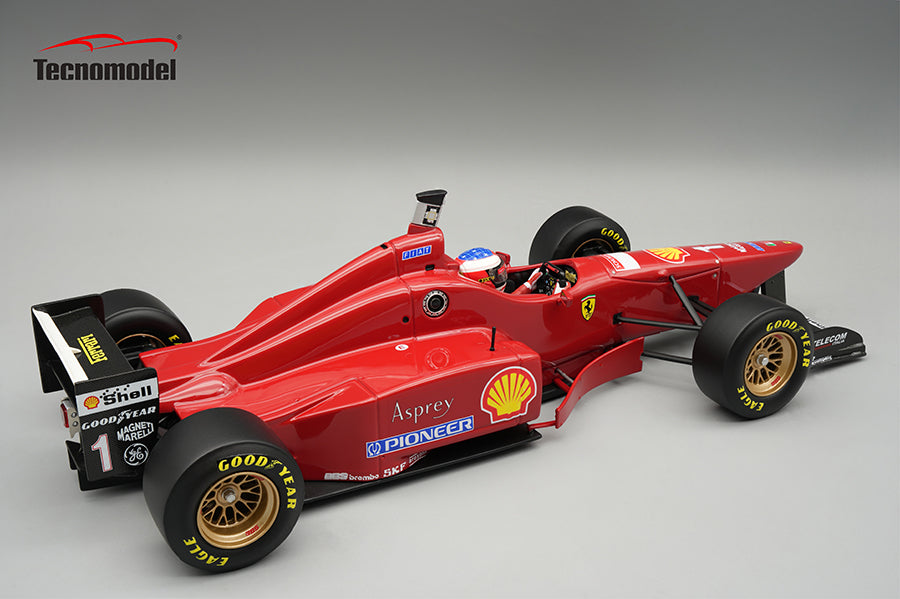 Tecnomodel - 1:18 Ferrari F310 No.1 Michael Schumacher Winner Italy GP 1996 - Limited Edition Resin Model With Driver Figure