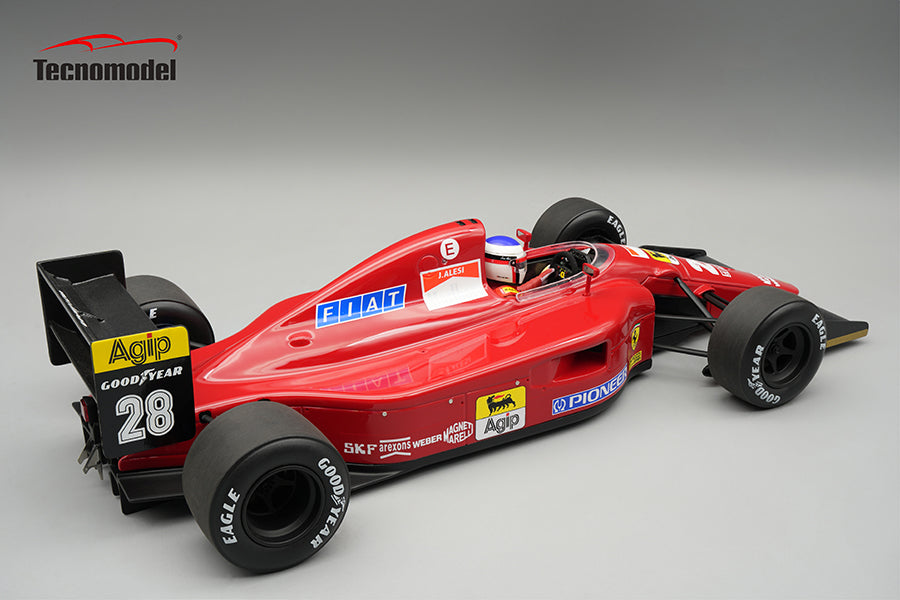 Tecnomodel - 1:18 Ferrari 642 No.28 Jean Alesi Belgium GP 1991 - With Driver Figure - Limited Edition Resin Model