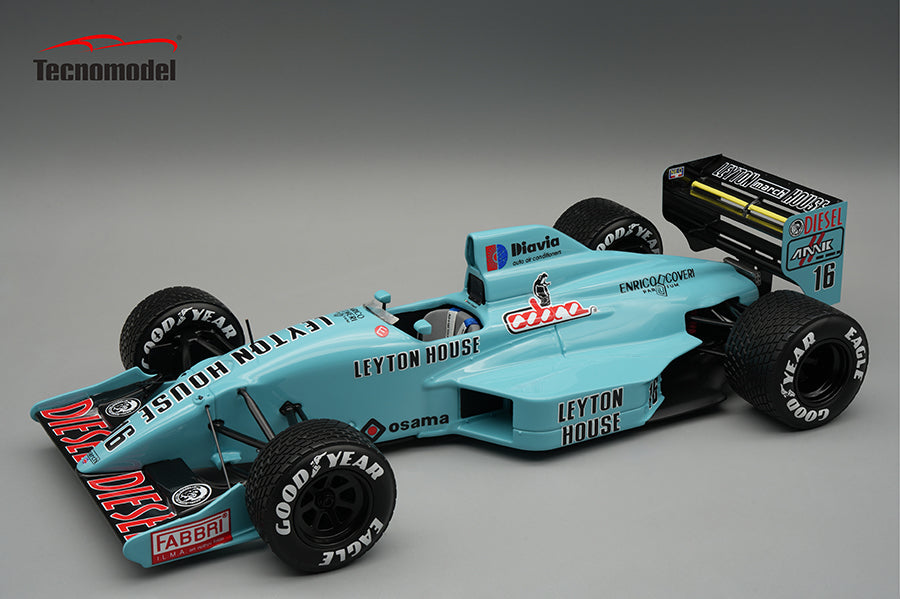 Tecnomodel 1:18 March 881 1988 Belgium GP Driver Ivan Capelli - Limited Edition Resin Model