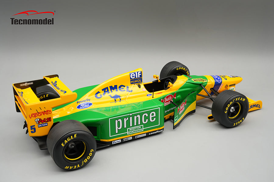 Tecnomodel 1:18 Benetton B193A No.5 Hungarian GP 1993 Michael Schumacher - Limited Edition - Resin Model Car