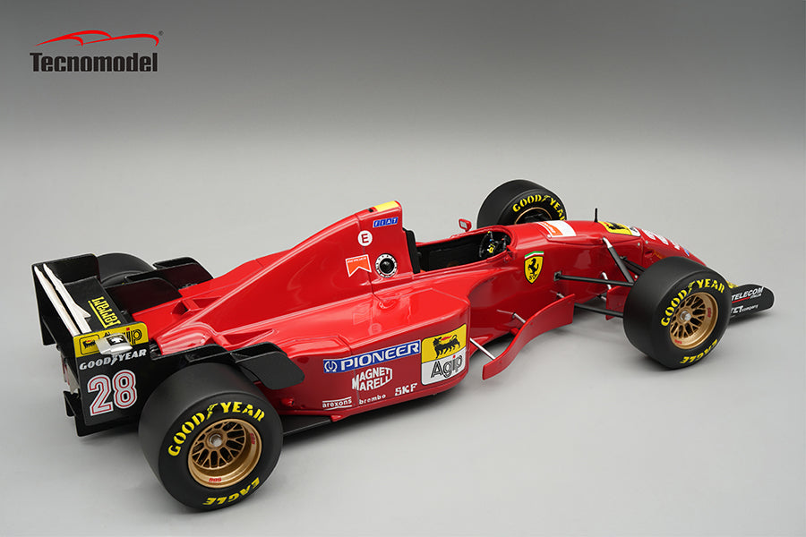 Tecnomodel - 1:18 Ferrari 412 T2 No.28 Gerhard Berger Monaco GP 1995 - Limited Edition - Resin Car Model
