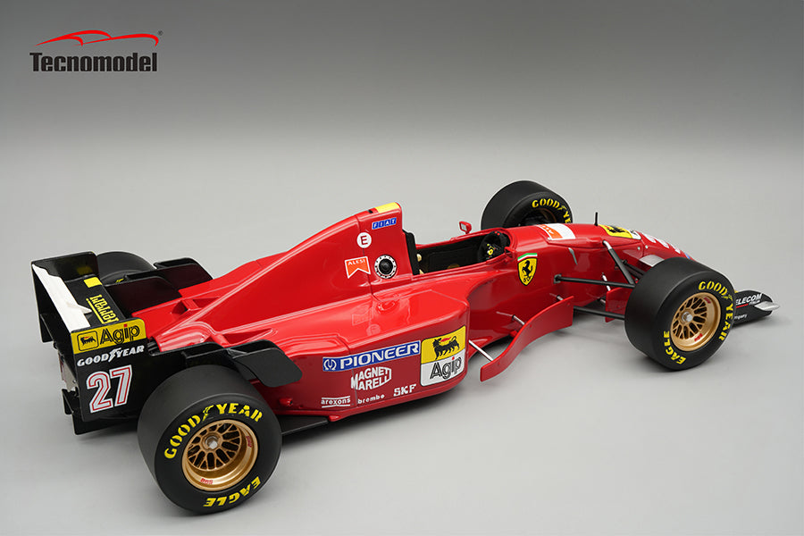 Tecnomodel - 1:18 Ferrari 412 T2 No.27 Jean Alesi Winner Canada GP 1995 - Limited Edition - Resin Car Model