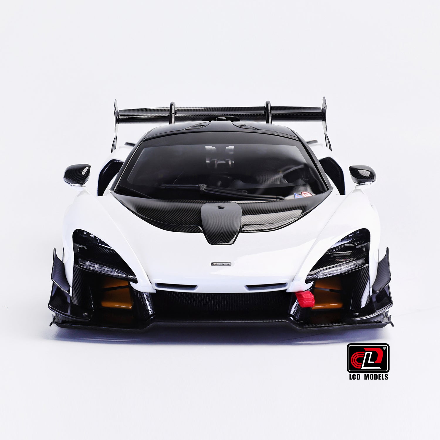 LCD 1:18 - McLaren Senna GTR (White) - Diecast Model Car