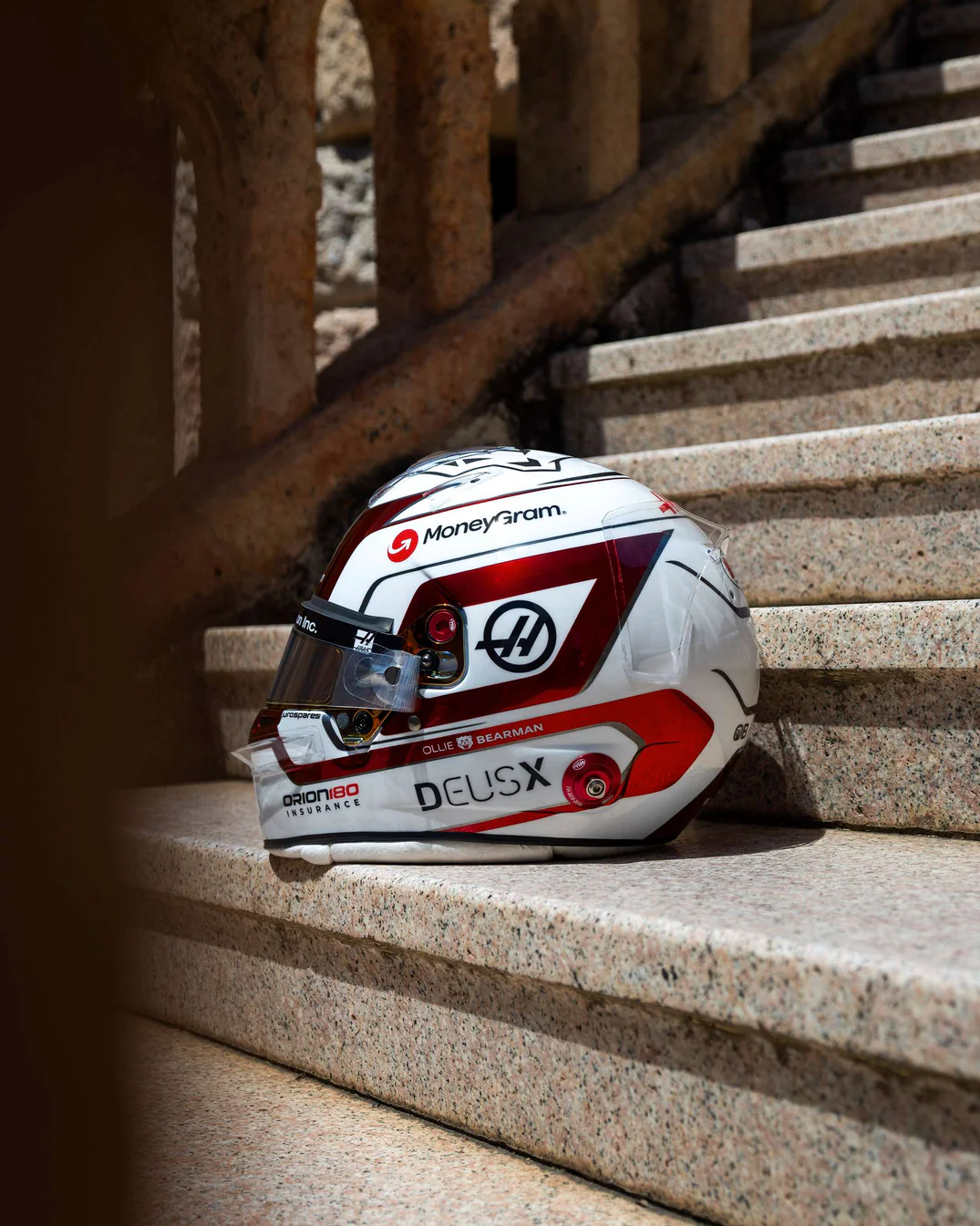 Spark 1:5 - MoneyGram Haas F1 Team - Ollie Bearman - Monaco GP 2025 - Resin Model