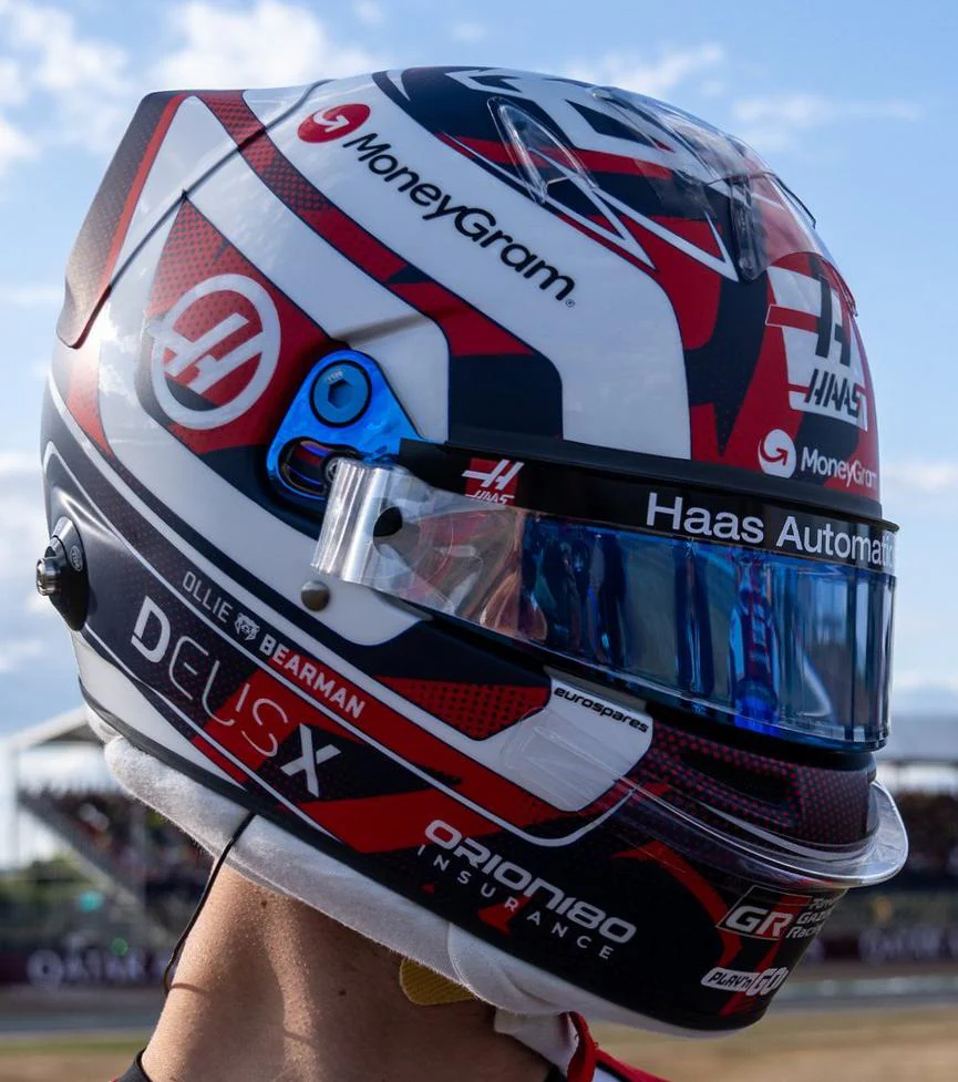 Spark 1:5 - MoneyGram Haas F1 Team - Ollie Bearman - British GP 2025 - Resin Model
