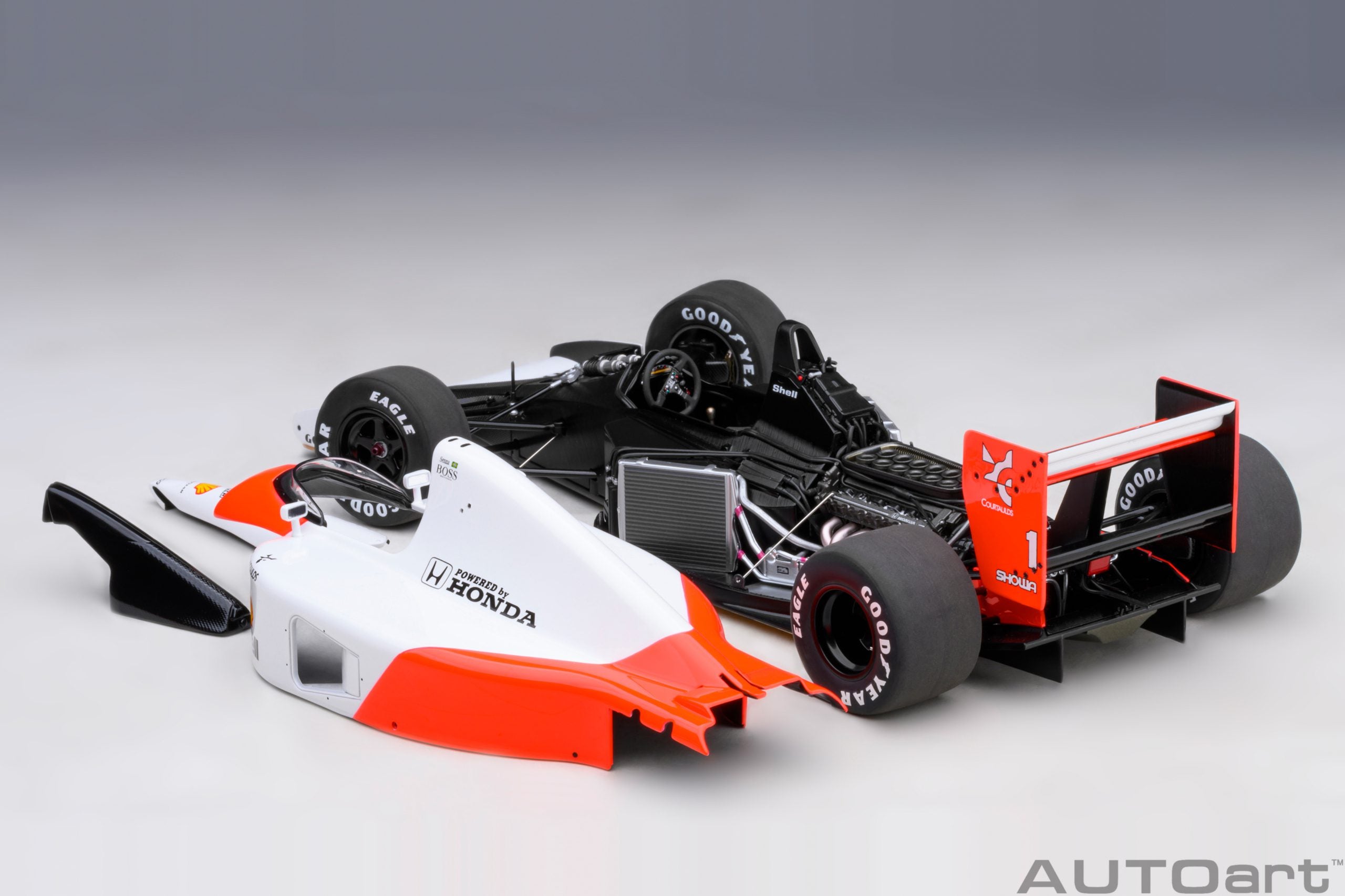 AUTOart 1:18 McLaren MP4/6 No.1 Ayrton Senna Winner Japanese