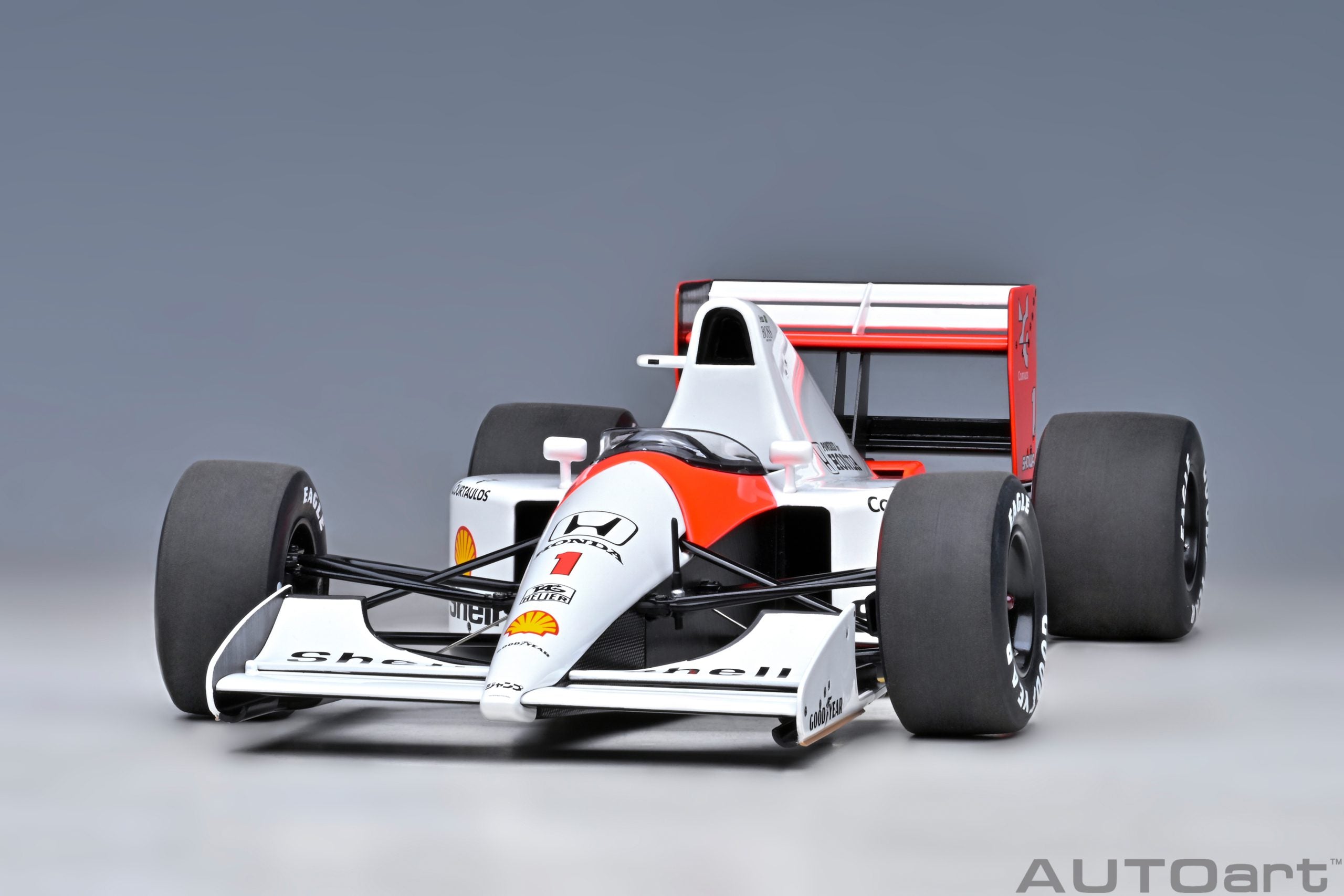 McLAREN MP4／6 1:18 Scale AUTOart Models McLaren Honda MP4/6 1991 Formula