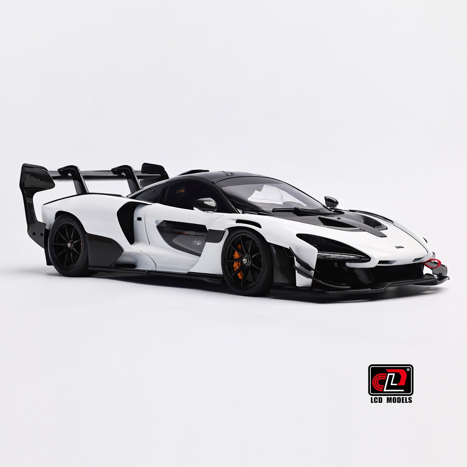 LCD 1:18 - McLaren Senna GTR (White) - Diecast Model Car