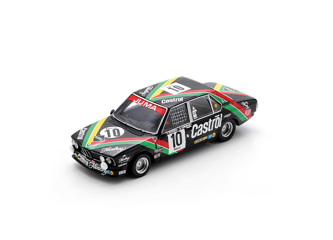 Spark 1:43 - BMW 530i US Kinley BMW Castrol Juma winner 24H Spa 1977 - Resin Model