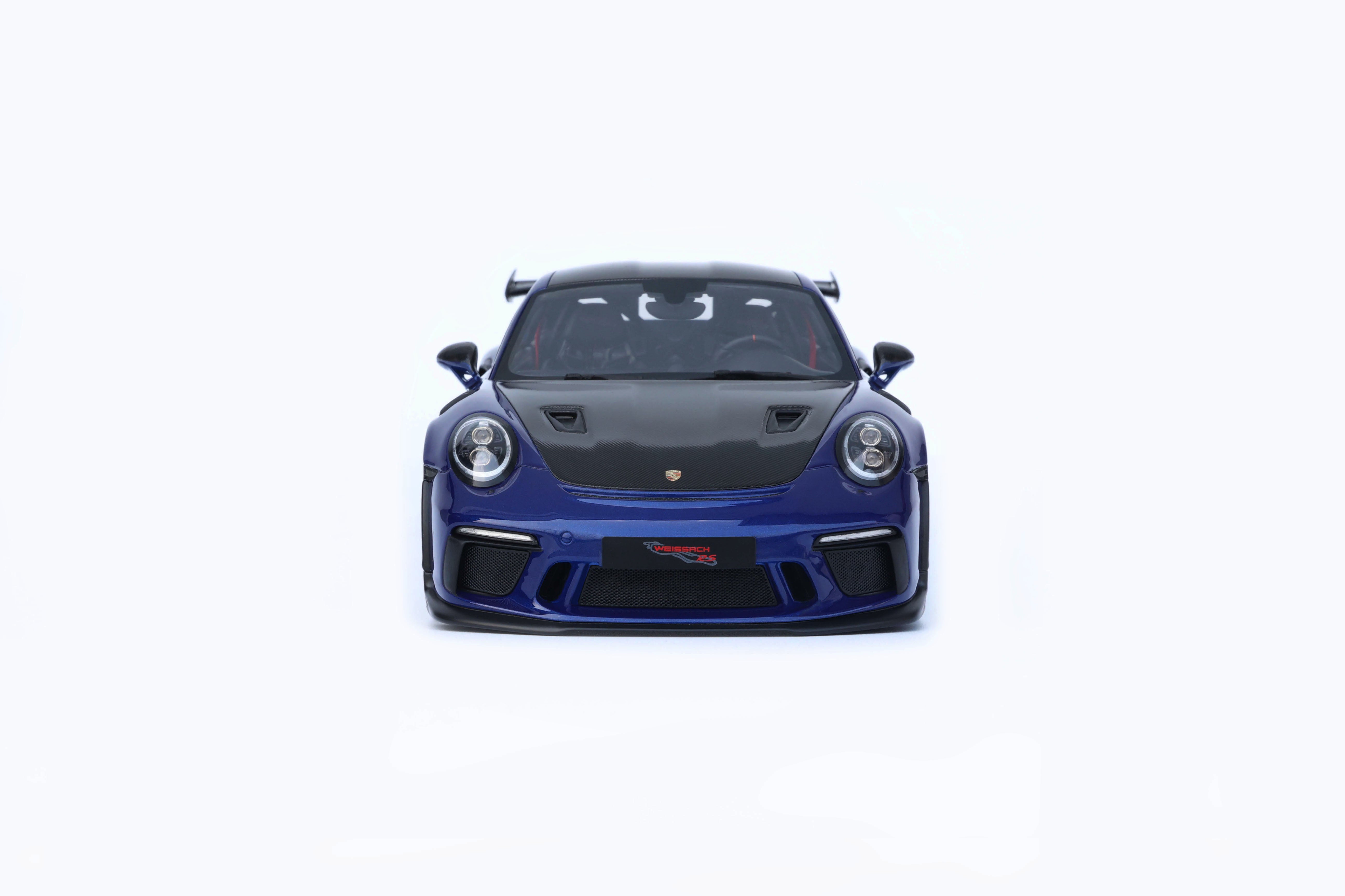 GT Spirit 1:18 Porsche 911 [991.2] GT3 RS WP Blue 2018 - Resin Model