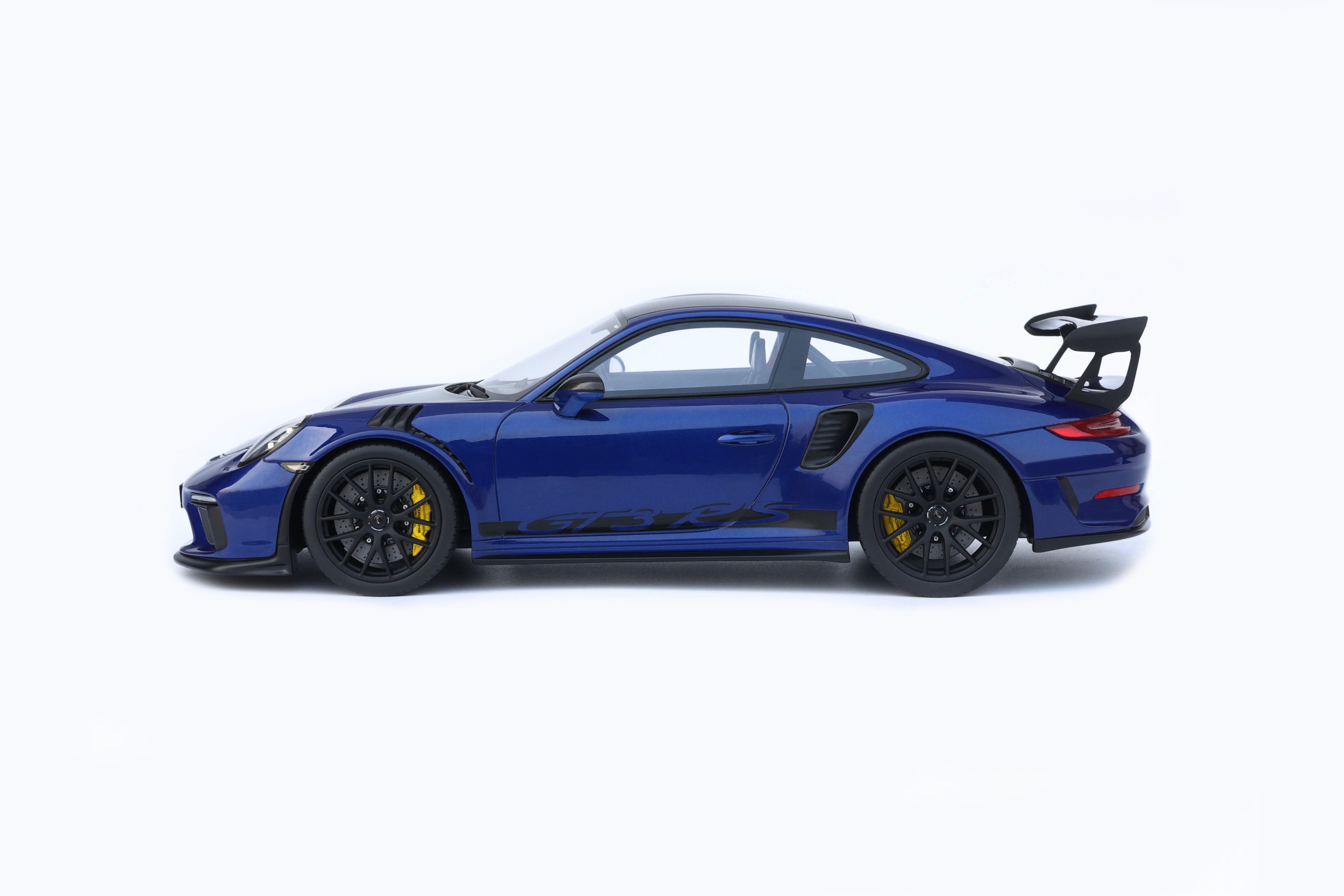 GT Spirit 1:18 Porsche 911 [991.2] GT3 RS WP Blue 2018 - Resin Model