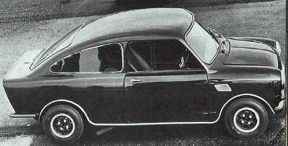 Cult Scale 1:18 Mini Broadspeed Black '66 - '68 - Resin Model