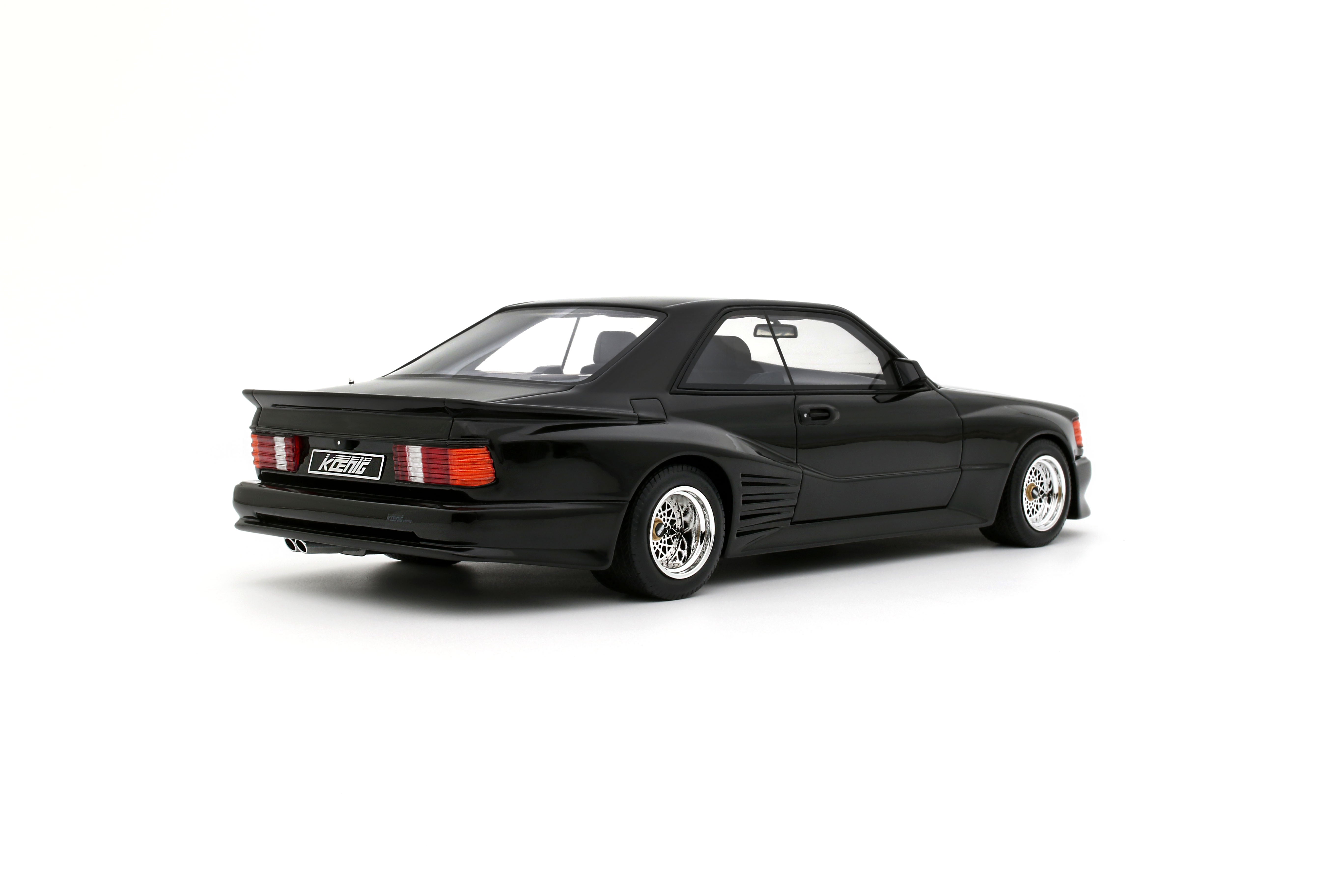 Otto Mobile 1:18 Mercedes Benz 560 Sec Koenig Special Black 1992 - Limited Edition - Resin Model