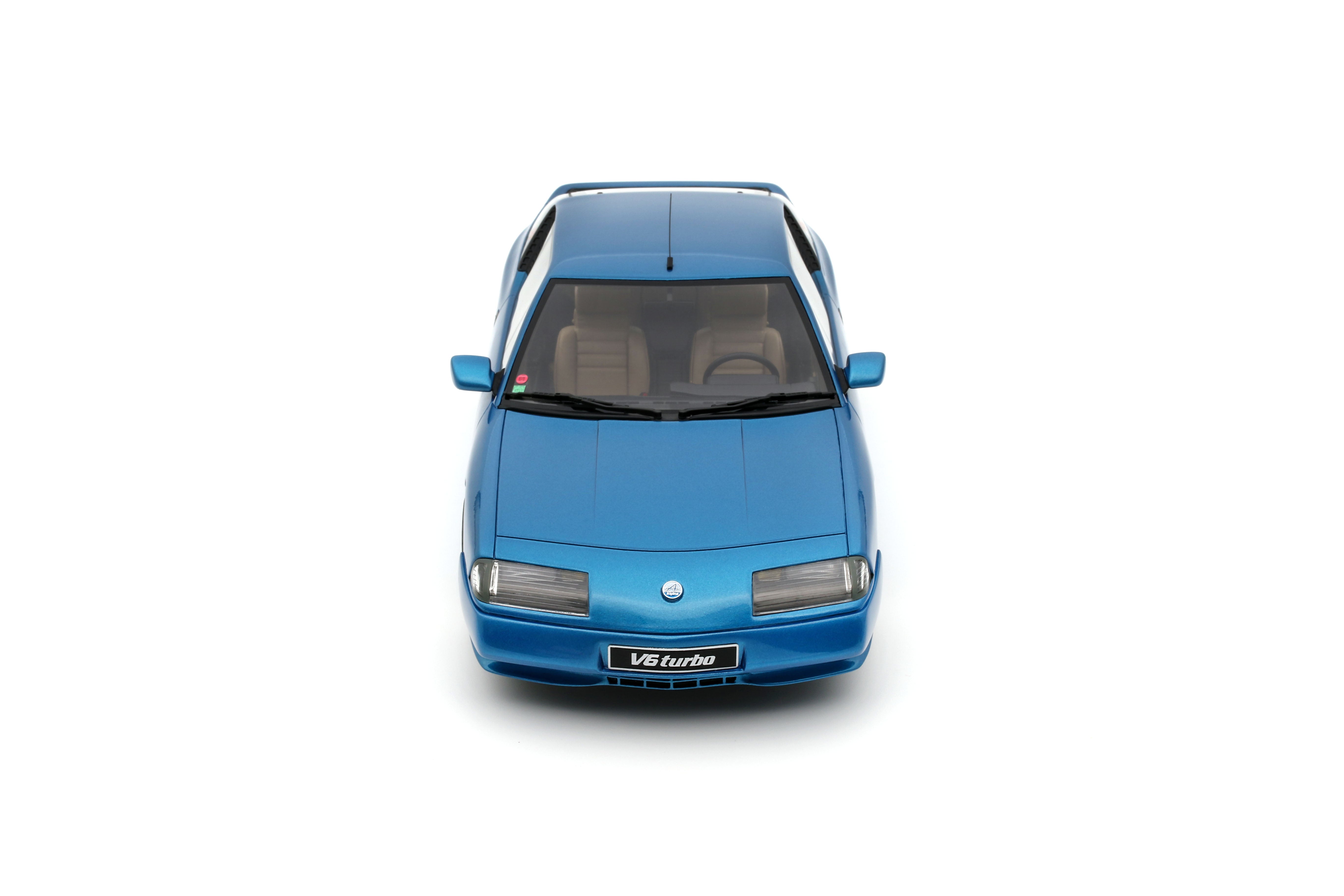 Otto Mobile 1:18 Alpine GTA V6 Turbo Bleu Alpine Metal 488 1990 - Limited Edition - Resin Model
