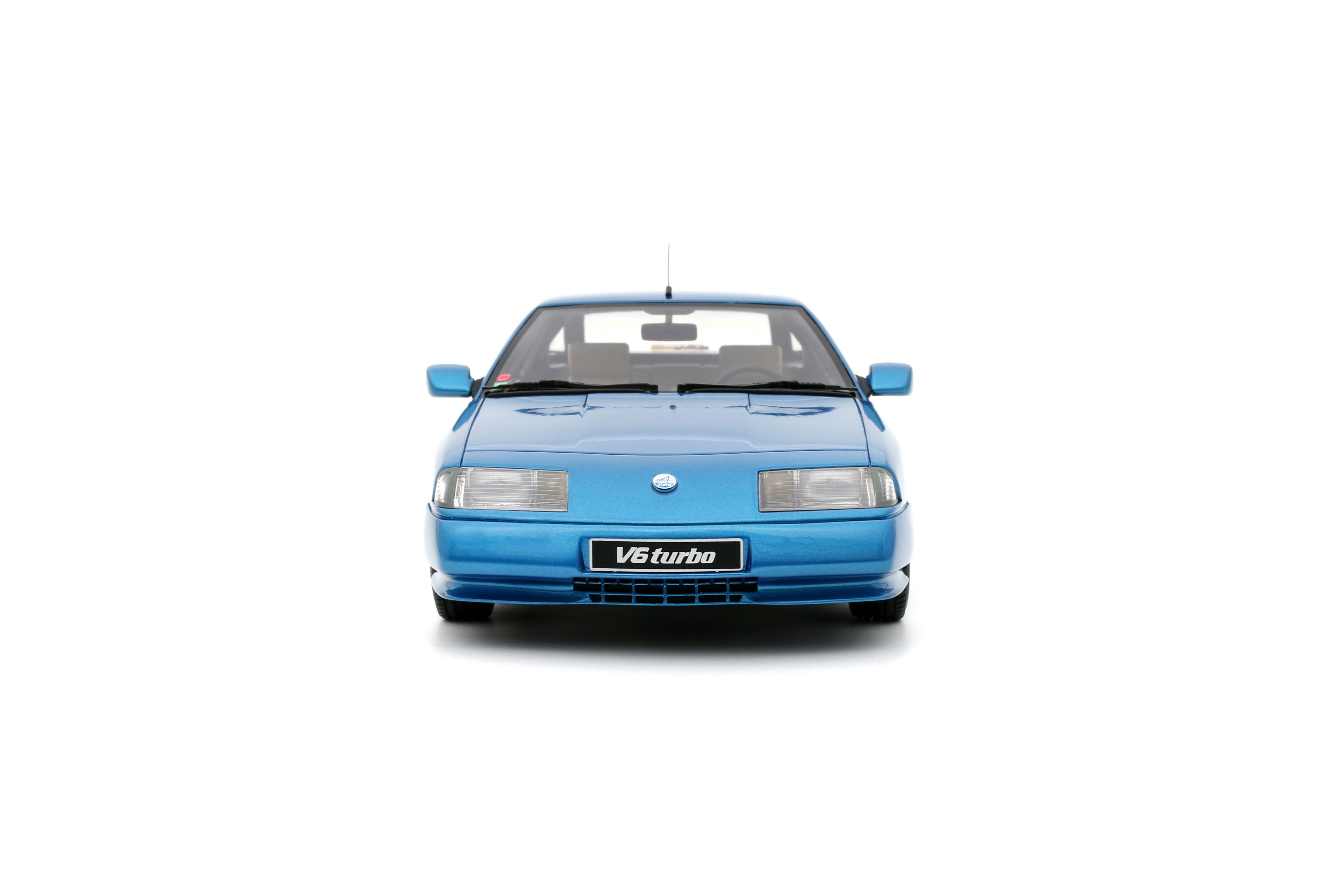 Otto Mobile 1:18 Alpine GTA V6 Turbo Bleu Alpine Metal 488 1990 - Limited Edition - Resin Model