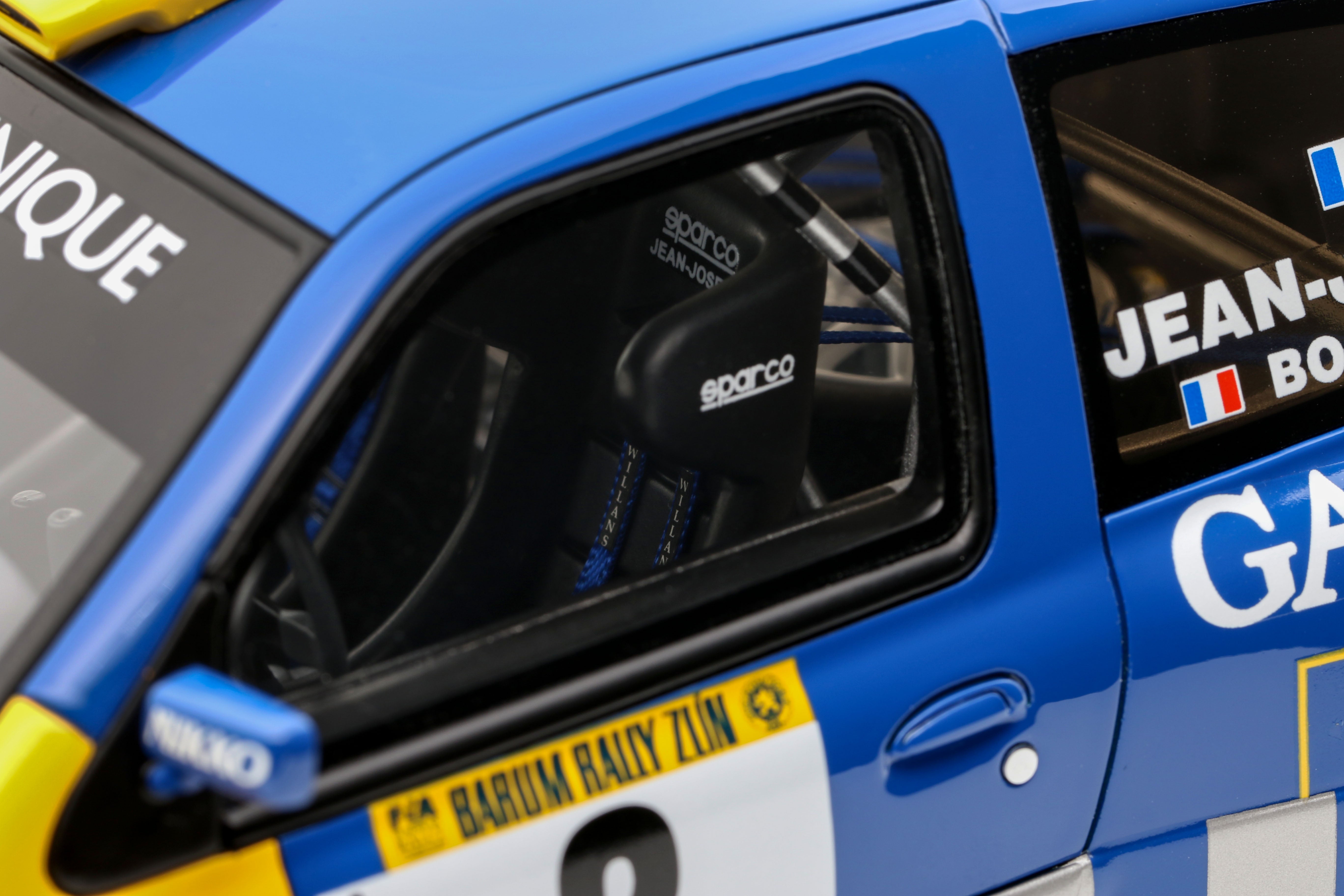 Otto Mobile 1:18 Renault Clio S1600 No.2 S. Jean-Joseph Barum Rally Zlin 2004 - Limited Edition - Resin Model
