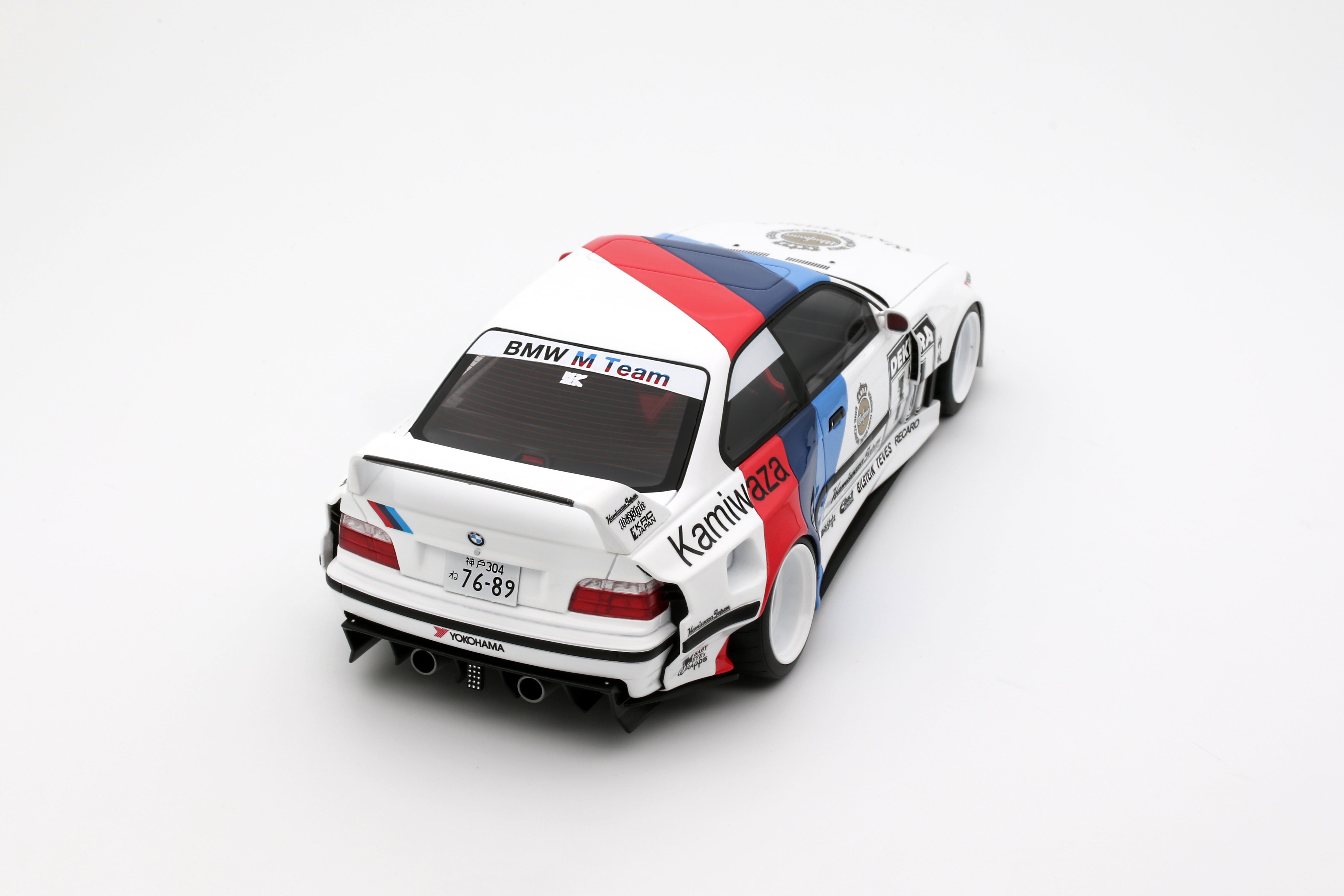 Otto Mobile 1:18 BMW E36 Khyzyl Saleem White 2024 - Resin Model