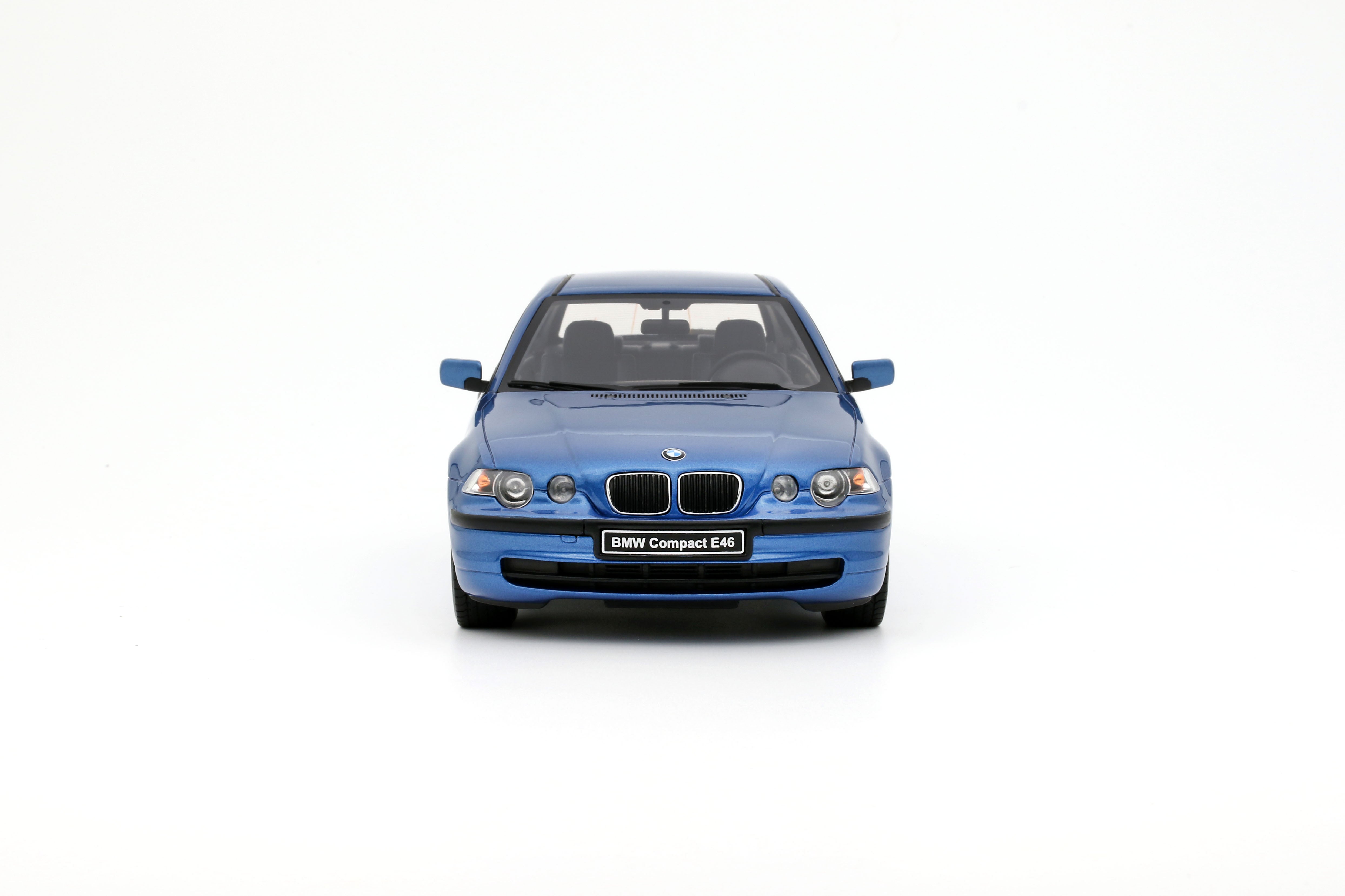 Otto Mobile 1:18 BMW E46 318 TI Compact Estoril Blue 2002 - Limited Edition - Resin Model