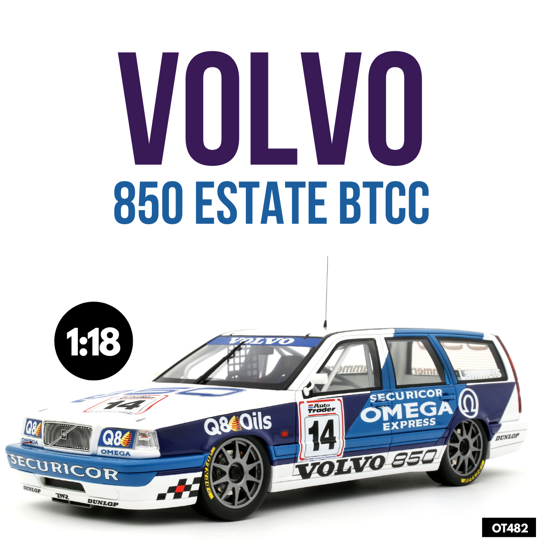 Otto Mobile 1:18 Volvo 850 Estate BTCC Jan Lammers 1994 - Limited Edition - Resin Model