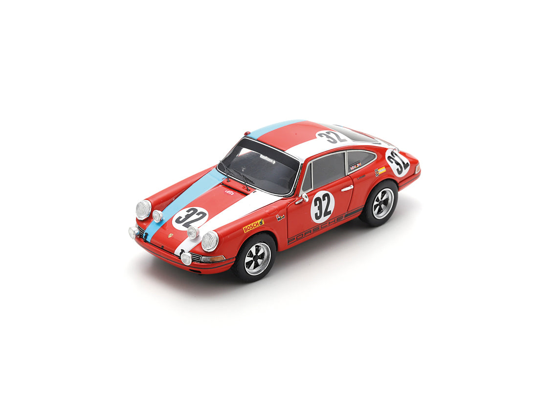 Spark 1:43 - Porsche 911 L Bosch winner 24H Spa 1968 - Resin Model