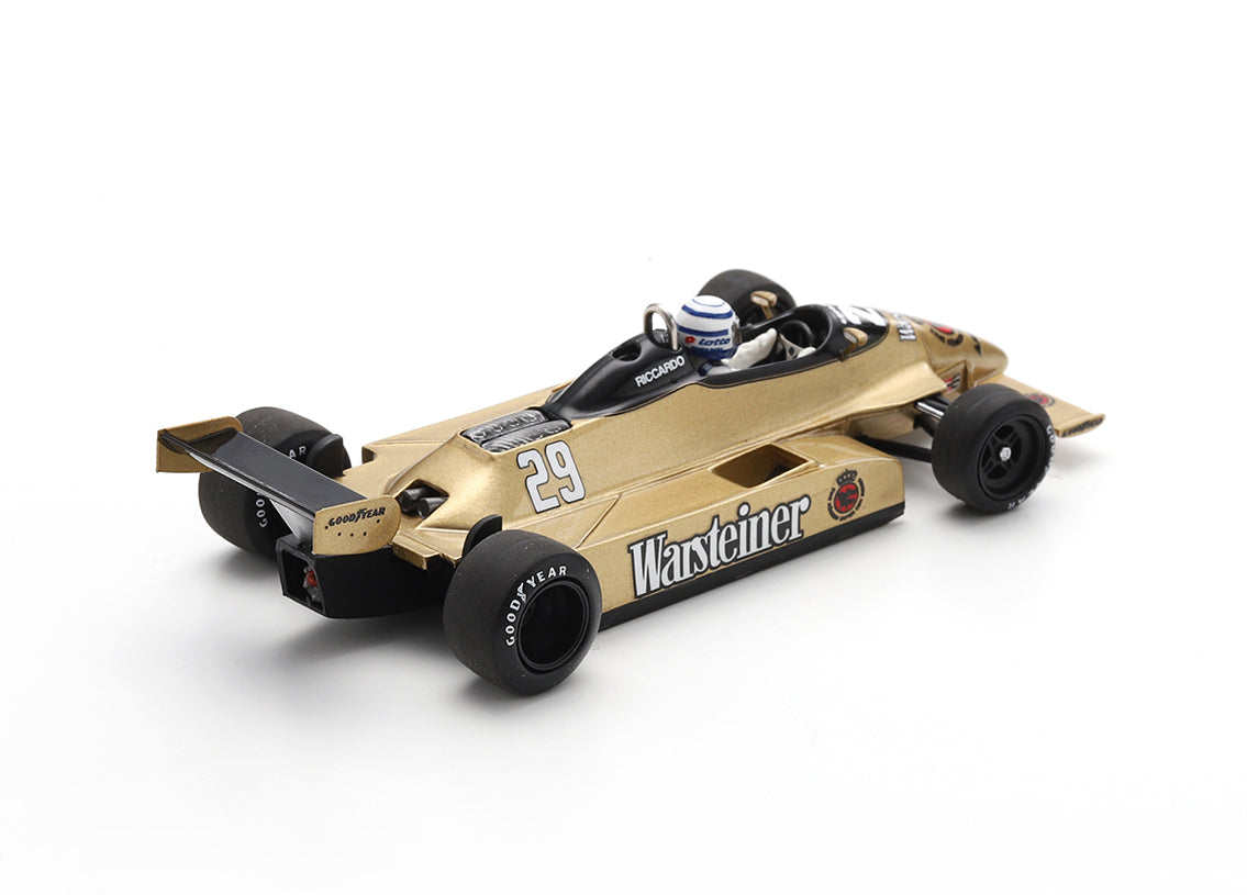 Spark 1:43 - Arrows A3 Cosworth No.29 Riccardo Patrese F1 Argentinian GP Buenos Aires 1980  - Resin Model