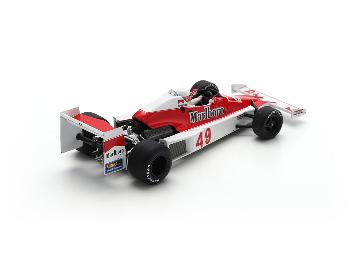 Spark 1:43 - Williams FW06 No.49 Giacomo Agostini F1 11th Race Of Champions 1979 - Resin Model