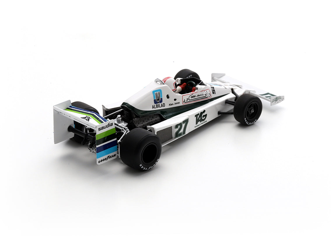 Spark 1:43 - Williams FW06 No.27 Aaron Jones F1 3rd US GP Long Beach 1979 - Resin Model