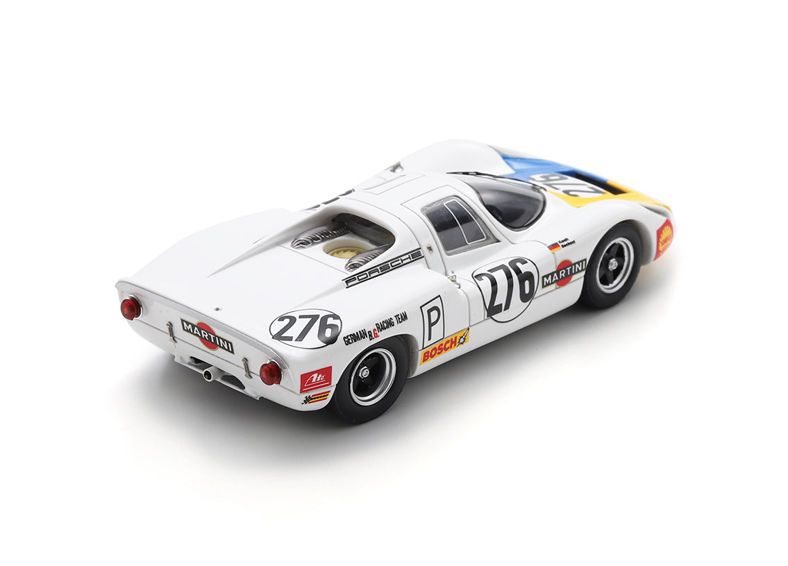 Spark 1:43 - Porsche 907 No.276 Gerhard Koch Hans-Dieter Dechent 6th Targa Florio 1969 - Resin Model