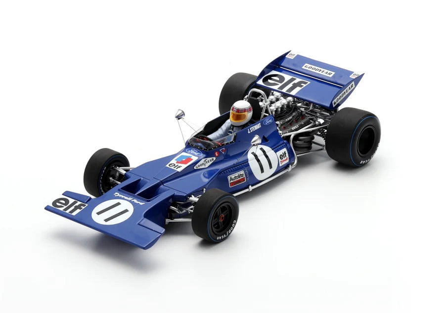 Spark 1:18 - Tyrrell 003 No.11 Winner Monaco GP 1971 - Winner 24H Daytona 1999 - Resin Model