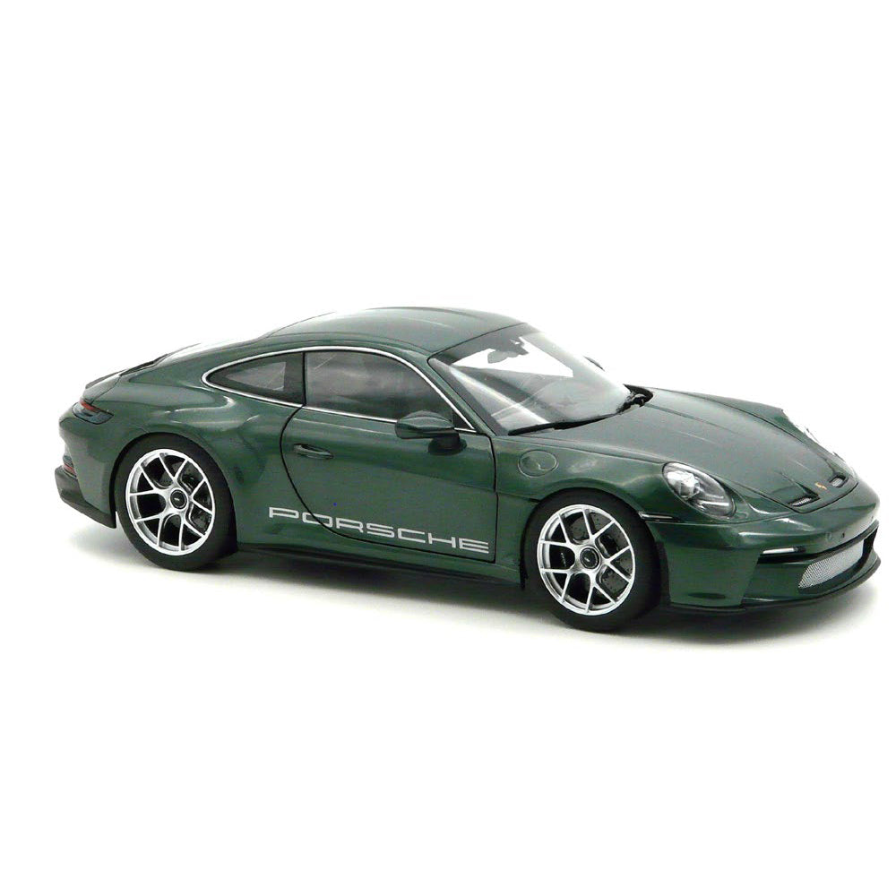 Norev 1:18 2023 Porsche 911 S/T - Malachite Green Metallic - Diecast Model