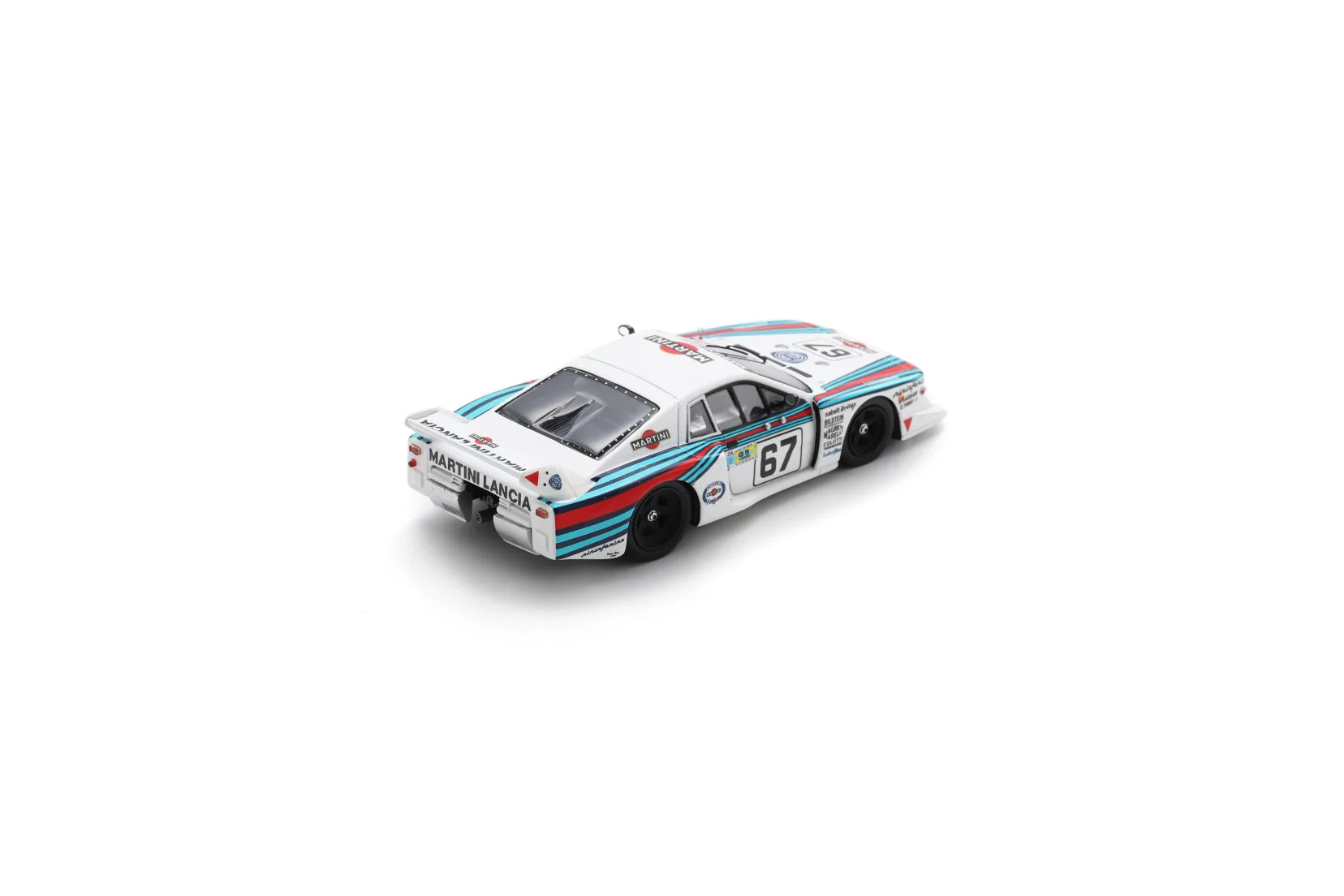 Spark 1:43 - Lancia Beta Montecarlo Turbo No.67 - Beppe Gabbiani - Emanuele Pirro - 24H Le Mans 1981 - Resin Model